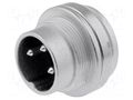 Connector: M16; socket; male; PIN: 3; 5A; 300V; C091D; soldering AMPHENOL C091-31W0031002
