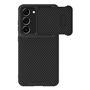 Nillkin Synthetic Fiber S Case for Samsung Galaxy S23, camera cover, black, Nillkin 6902048258242