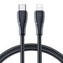Joyroom S-CL020A11 Lightning - USB-C cable 20W 480Mb/s 2m - black, Joyroom 6956116711238