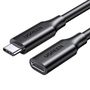 Ugreen 10387 USB-C - USB-C PD QC cable 4K 60Hz 100W 5A 10Gb/s 1m - black, Ugreen 6957303813872 6957303813872