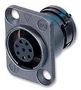 SOCKET, PANEL MOUNT, 8, POLE ORP8F
