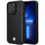 Case BMW BMHMP14X22RFGK iPhone 14 Pro Max 6.7&quot; black/black Leather Diamond Pattern MagSafe, BMW 3666339089016 3666339089016
