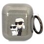 Karl Lagerfeld KLA2HNKCTGK Airpods 1/2 cover black/black Gliter Karl&amp;Choupette, Karl Lagerfeld 3666339088132 3666339088132
