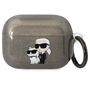 Karl Lagerfeld KLAPHNKCTGK Airpods Pro cover black/black Gliter Karl&amp;Choupette, Karl Lagerfeld 3666339088149 3666339088149