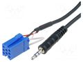 Aux adapter; Jack 3,5mm; Smart PER.PIC. C7802-SPJ
