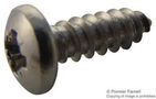 SCREW, POZI PAN, STEEL, A2, #8X1/2,PK100 N80.500 PRA2ABS100-