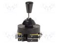 Joystick; with V4NT7 switches; Stabl.pos: 1; Contacts: SPDT x8 SAIA-BURGESS J84211213