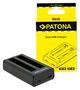 PATONA dual charger for Insta360 X4 CINSBBMA incl. USB-C cable, PATONA 1423
