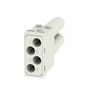 Module insert for industrial connector, Series: ModuPlug, Crimp connection, Number of poles: 4 Weidmuller 1428950000 04050118233339