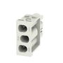 Module insert for industrial connector, Series: ModuPlug, Crimp connection, Number of poles: 3 Weidmuller 1429350000 04050118233476