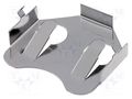 Clip; CR2430,DL2430; PCB; H: 3.7mm; Ø: 24mm KEYSTONE KEYS3007