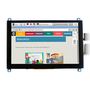 Touch screen H - capacitive LCD TFT 5'' 800x480px HDMI + USB for Raspberry Pi - Waveshare 14300 WSR-11933