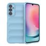 Magic Shield Case for Samsung Galaxy A24 4G flexible armored cover light blue, Hurtel 5907769355318 5907769355318