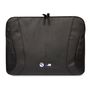 BMW Carbon&amp;Perforated sleeve for a 14&quot; laptop - black, BMW 3666339089726 3666339089726