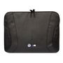 BMW Carbon&amp;Perforated sleeve for a 16&quot; laptop - black, BMW 3666339091415