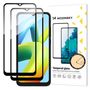 Wozinsky Full Glue Tempered Glass 2x Tempered Glass For Xiaomi Redmi A2 / Redmi A1 9H Full Screen Full Cover With Black Frame, Wozinsky 5907769320859 5907769320859