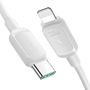 Joyroom Multi-Color Series A14 USB-C / Lightning 20W cable 1.2 m - white, Joyroom 6956116748487 6956116748487
