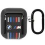 BMW BMA222SWTK AirPods 1/2 cover black/black Multiple Colored Lines, BMW 3666339089627 3666339089627