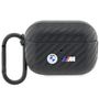 BMW BMAP2WMPUCA2 AirPods Pro 2 gen cover black/black Carbon Double Metal Logo, BMW 3666339123840 3666339123840