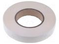 Tape: fixing; W: 25mm; L: 50m; Thk: 0.13mm; double-sided; acrylic IPT 2908-25MM-50M