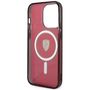 Ferrari FEHMP14LUKR iPhone 14 Pro 6.1" red/red hardcase Translucent Magsafe, Ferrari 3666339120993 3666339120993