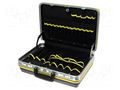 Case; tool case; black; ABS; Body dim: 480x326x175mm C.K CK-1643