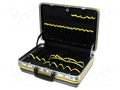 Case; tool case; black; ABS; Body dim: 480x326x175mm C.K CK-1643