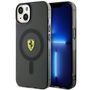 Ferrari FEHMP14SURKK iPhone 14 6.1" black/black hardcase Translucent Magsafe, Ferrari 3666339121051 3666339121051