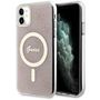 Guess GUHMN61H4STP iPhone 11 6.1" pink/pink hardcase 4G MagSafe, Guess 3666339127343 3666339127343