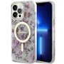 Guess GUHMP14LHCFWST iPhone 14 Pro 6.1" transparent hardcase Flower MagSafe, Guess 3666339115654 3666339115654