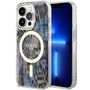 Guess GUHMP14LHLEOPWB iPhone 14 Pro 6.1" blue/blue hardcase Leopard MagSafe, Guess 3666339115739 3666339115739