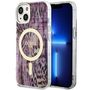 Guess Leopard MagSafe case for iPhone 14 - pink, Guess 3666339115678