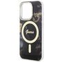 Guess GUHMP14XHTMRSK iPhone 14 Pro Max 6.7&quot; black/black hardcase Golden Marble MagSafe, Guess 3666339115784 3666339115784