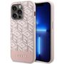 Guess GUHMP14LHGCFSEP iPhone 14 Pro 6.1" pink/pink hard case GCube Stripes MagSafe, Guess 3666339112523 3666339112523