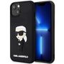 Karl Lagerfeld KLHCP14M3DRKINK iPhone 14 Plus 6.7&quot; black/black hardcase Rubber Ikonik 3D, Karl Lagerfeld 3666339122638 3666339122638