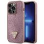 Guess GUHCP14LHDGTPP iPhone 14 Pro 6.1" pink/pink hardcase Rhinestone Triangle, Guess 3666339120115 3666339120115