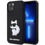 Karl Lagerfeld KLHCP14M3DRKHNK iPhone 14 Plus 6.7&quot; black/black hardcase Rubber Choupette 3D, Karl Lagerfeld 3666339122676 3666339122676