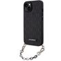 Karl Lagerfeld KLHCP14SSACKLHPK iPhone 14 6.1" black/black hardcase Saffiano Monogram Chain, Karl Lagerfeld 3666339122867 3666339122867