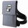 Karl Lagerfeld Handbag KLWBSAKCPMG silver/silver Saffiano Karl & Choupette, Karl Lagerfeld 3666339123352 3666339123352