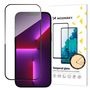 Wozinsky Full Glue iPhone 15 Pro Max Case Friendly Tempered Glass with Frame - Black, Wozinsky 5907769308956
