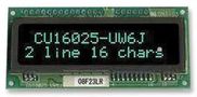 VFD MODULE, 2X16, 5MM CU16025-UW6J