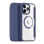 iPhone 15 Pro Magnetic MagSafe Flip Case Dux Ducis Skin X Pro - Blue, Dux Ducis 6934913025246 6934913025246