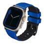 Uniq Linus Airosoft Silicone Strap for Apple Watch 1/2/3/4/5/6/7/8/SE/SE2/Ultra 42/44/45/49mm - Blue, UNIQ 8886463684382 8886463684382