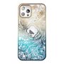 Luxury iPhone 14 Plus Case with Kingxbar Phoenix Crystals - Gold and Blue, Kingxbar 6959003508027
