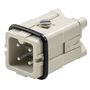 Contact insert (industry plug-in connectors), Pin, 400 V, 16 A, Number of poles: 3, Screw connection, Size: 1 Weidmuller 1498100000 04008190048747
