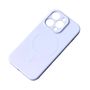 MagSafe Compatible Silicone Case for iPhone 15 Pro Silicone Case - Blue, Hurtel 5907769356933 5907769356933