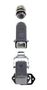 HAN-KIT-4AWM - HAN 4A, 4PINS+GND, METAL, STRAIGHT HOOD, ANGLED HOUSING, CABLE GLAND 14AC8051 10200040003