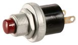 SWITCH, PUSHBUTTON, SPST-NO, 1A, 220V 10-100