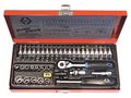 Wrench-set; 6-angles,socket spanner; steel; Mounting: 1/4" C.K CK-4655