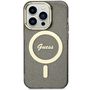 Guess GUHMN61HCMCGK iPhone 11 / Xr 6.1" black/black hardcase Glitter Gold MagSafe, Guess 3666339125509 3666339125509